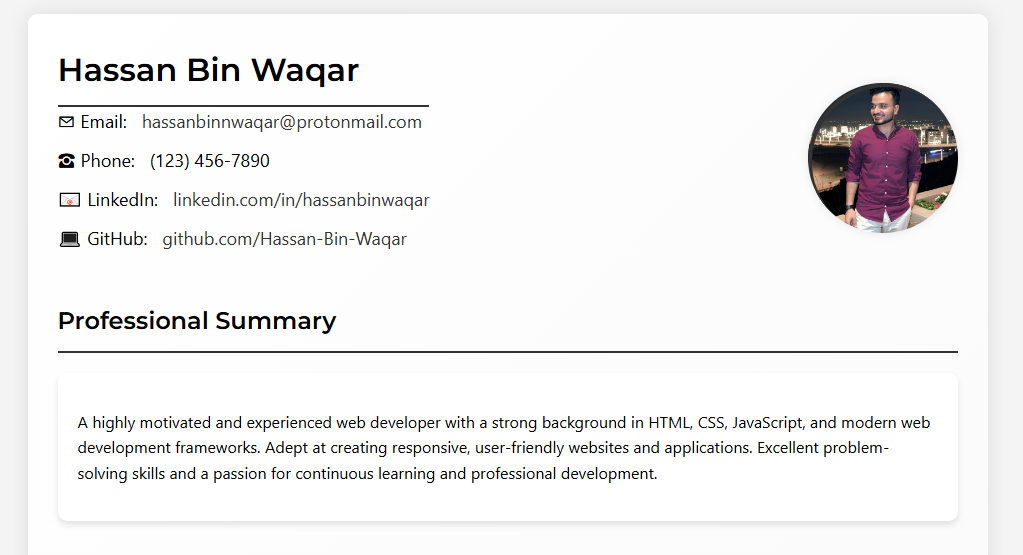 Resume Thumbnail